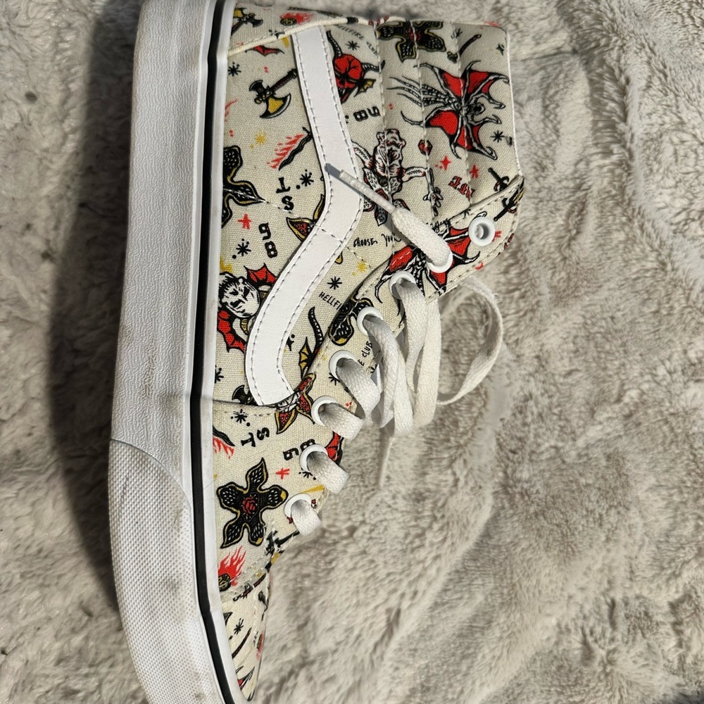 Hellfire Stranger Things High-Top Sneakers - image 2